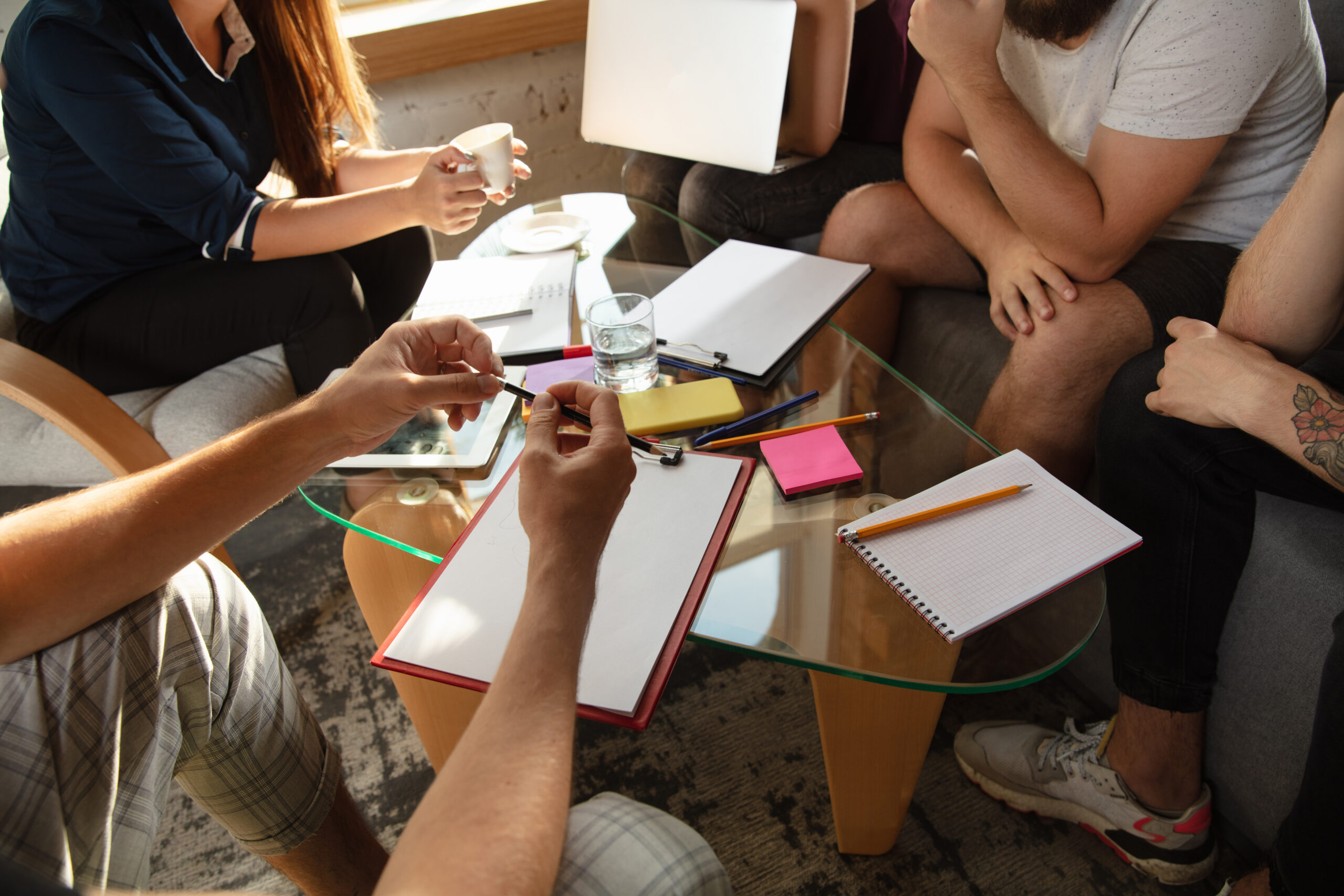 Trabajo individual y en grupos